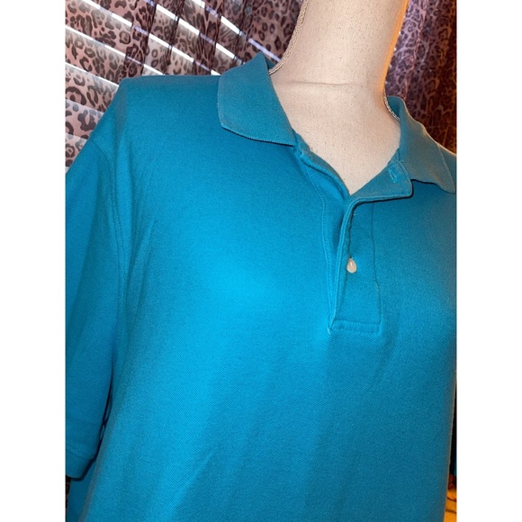 Croft & Barrow Blue Button Short Sleeve 💙 - Picture 4 of 14